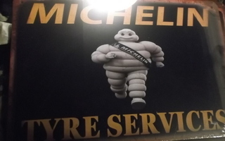Peltikyltti Michelin-ukko