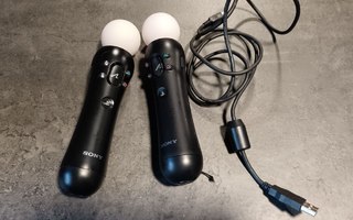 2kpl Ps3 tikkariohjain. Playstation Move