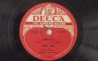 Savikiekko 1947 - Henry Theel - Decca SD 4019