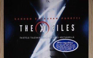 X-Files elokuvat *harvinainen Suomijulkaisu Blu-ray*