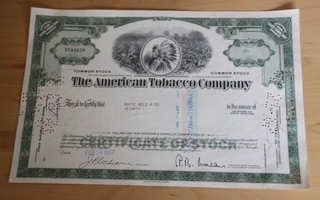 American Tobacco Company 1967