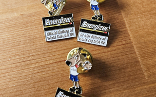 Energizer-pinssejä, Jalkapallon MM 1994 - 3 kpl