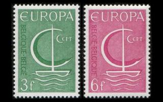 Belgia 1446-7 ** Europa (1966)