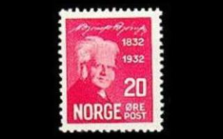 Norja 165 ** Björnstjerne Björnson 20 öre (1932)