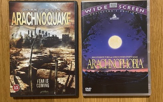 Arachnophobia & Arachnoquake dvd
