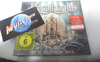 KORPIKLAANI - LIVE AT MASTERS OF ROCK UUSI DVD+2CD