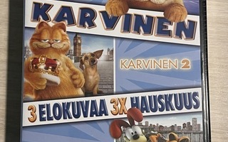 Karvinen (3DVD) puhuttu suomeksi (UUSI)