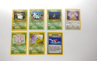 Pokemon Jungle Set kortteja