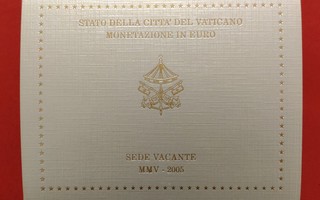 Vatikaani, Euro-vuosisarja 2005 Sede Vacante. (KD30)