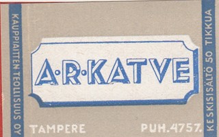 Tampere. A. R. Katve  b376