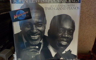 JOHN LEWIS & HANK JONES- AN EVENING WITH TWO GRAND PIANOS LP