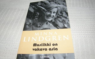 Minna Lindgren Musiikki on vakava asia  -nid