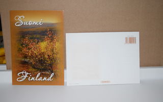 postikortti Suomi Finland ruska