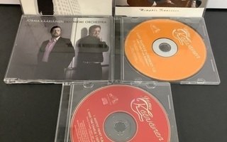 5 X JORMA KÄÄRIÄINEN  CDS (MUISTOT PIENET ELÄMÄÄ...)