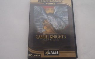 GABRIEL KNIGHT 3 PC CD-ROM ( Hyvä kunto )