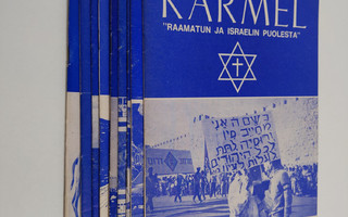 Karmel vuosikerta 1971 (1-12) : Raamatun ja Israelin puol...