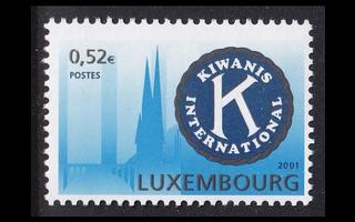 Luxemburg 1558 ** Kiwanis International (2001)