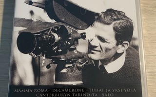 Pier Paolo Pasolini -kokoelma (5DVD) 5 elokuvaa (UUSI)