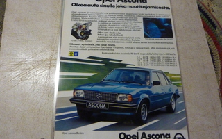 Opel Ascona -80 mainos