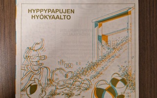 Ankronikka Hyppypapujen Hyökyaalto 3-D