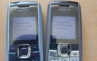 Nokia puhelimet 2610 ja 2626
