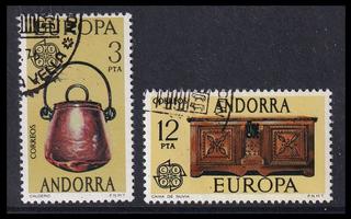 Andorra Sp 101-2 o Europa taidekäsitöitä (1976)