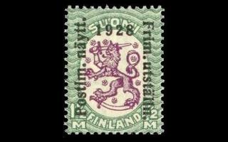 138 ** Postimerkkinäyttely 1 1/2 mk (1928)