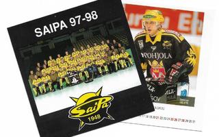 1997-98 Adbox Hockey Box SaiPa 2e/kpl