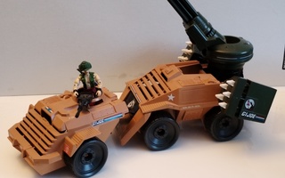 GI joe vintage - Mean Dog + Wild Card (complete 1988)