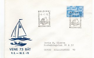 Helsinki:  Venenäyttely (erikoisleima  9,2.1973)