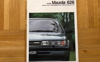 Esite Mazda 626 vuodelta 1988