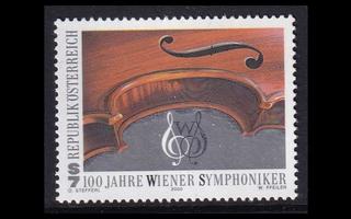 Itävalta 2328 ** Wienin filharmoonikot 100v (2000)