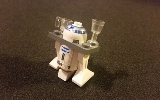 Lego Figuuri - R2-D2 with service tray ( Star Wars ) 2006