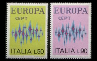 Italia 1364-5 ** Europa (1972)