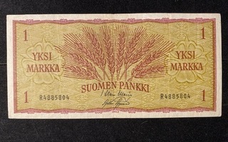 1 Markka 1963 R4885804 War-Asp Kl5