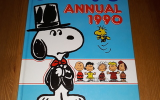 SCHULZ: Snoopy ANNUAL 1990 BOOK, englanninkielinen