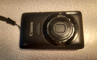 Canon Digital Ixus 120 IS digikamera tarvikkeineen, 12.1 MP