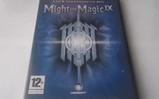 MIGHT and MAGIC IX - PC peli ( Hyvä kunto )