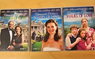 Shades of love 1-3 dvd-levyt, subtitles svenska.
