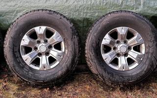 NASTARENKAAT 4x NOKIAN TYRES 255/70/R15 + VANTEET