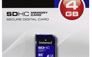Intenso SDHC CL4 memory card 4 GB
