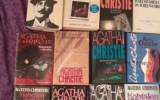 Agatha christien kirjat 47kpl