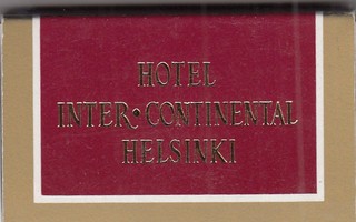 Helsinki .Hotel Inter-Continental , tulitikkurasia  b362