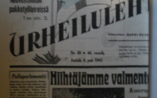 Suomen Urheilulehti Nro 49/1943 (25.2)
