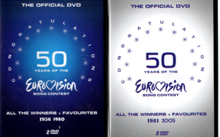 50 YEARS OF THE EUROVISION SONG CONTEST (4 DVD)