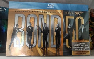 The James Bond 007 Collection Blu-ray 23 elokuvaa