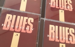 Blues History 1-4 (4CD) NEAR MINT!! John Lee Hooker