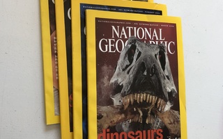 National Geographic 4 lehteä engl.kieliset