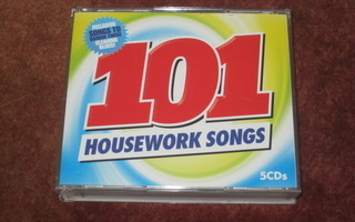 101 HOUSEWORK SONGS - 5CD kokoelma