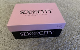 Sex and the city kaikki kaudet shoebox